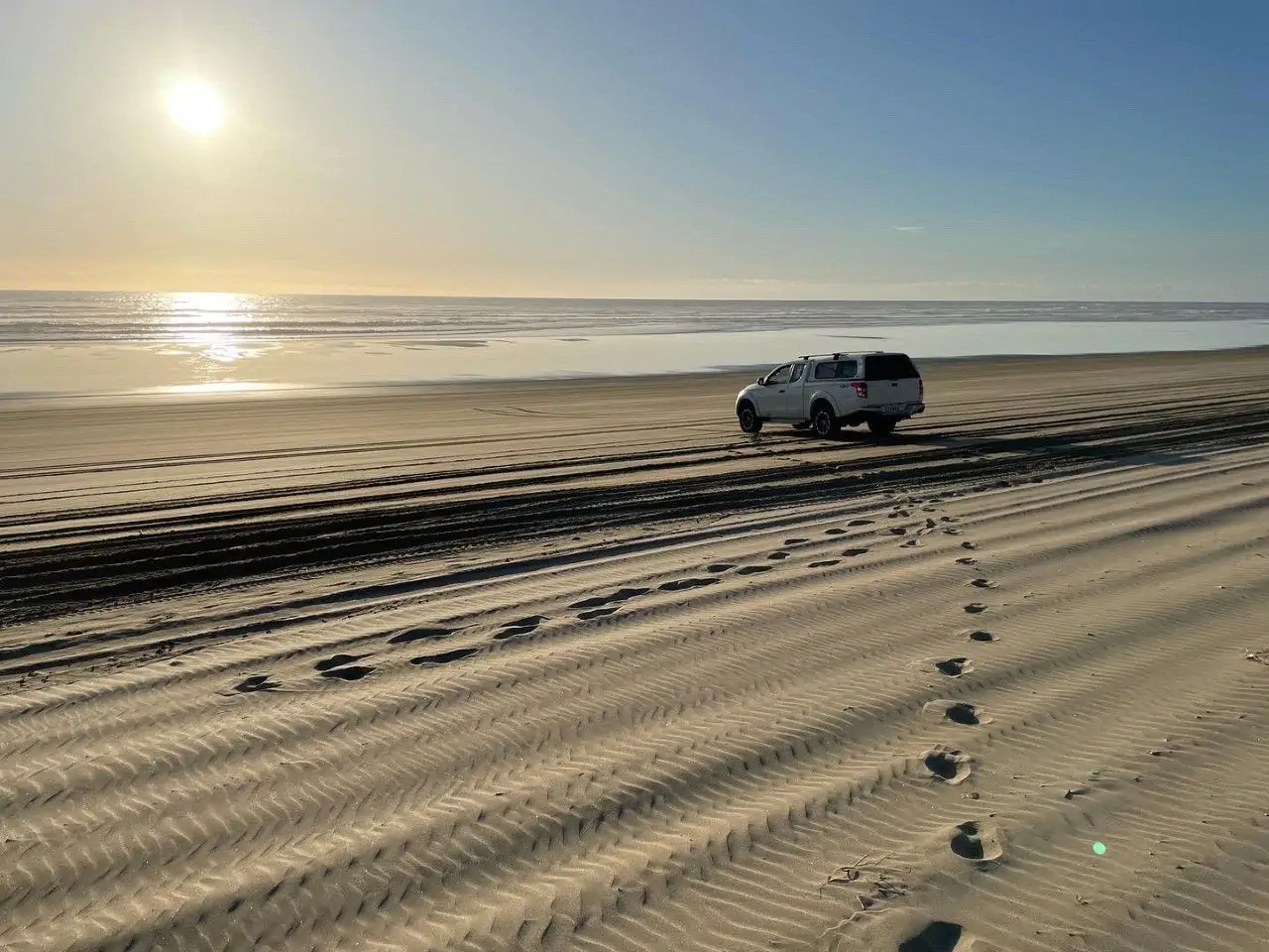 Réserver une visite au camp de plage vierge d